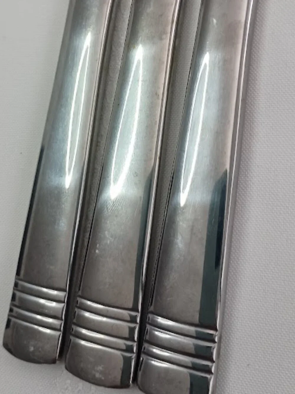 Reed & Barton Stainless Steel Dinner Knives Set of 3